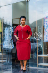 Elegant midi dress